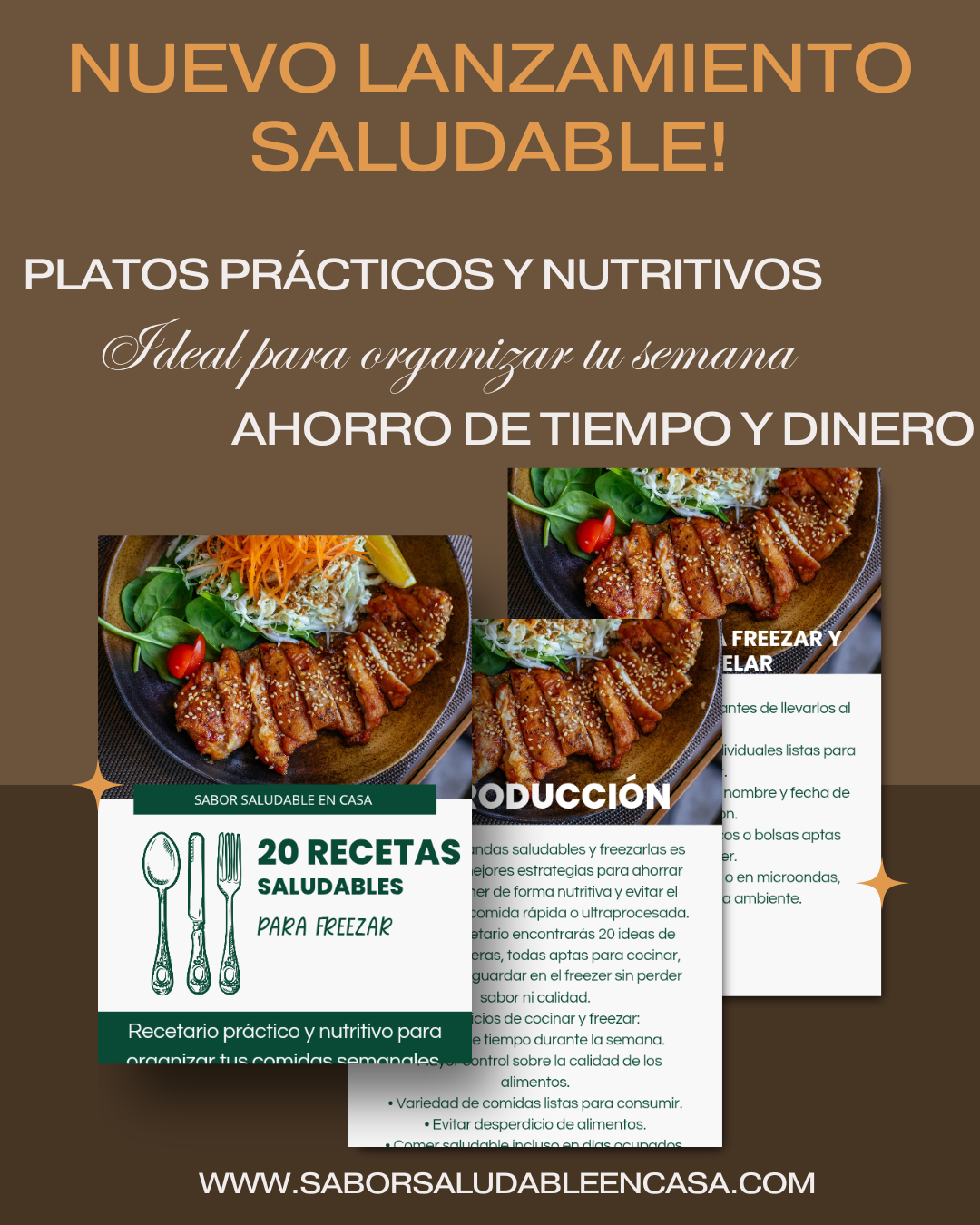 “Congelá Salud, Ganá Tiempo: 20 recetas imperdibles, listas para freezar"