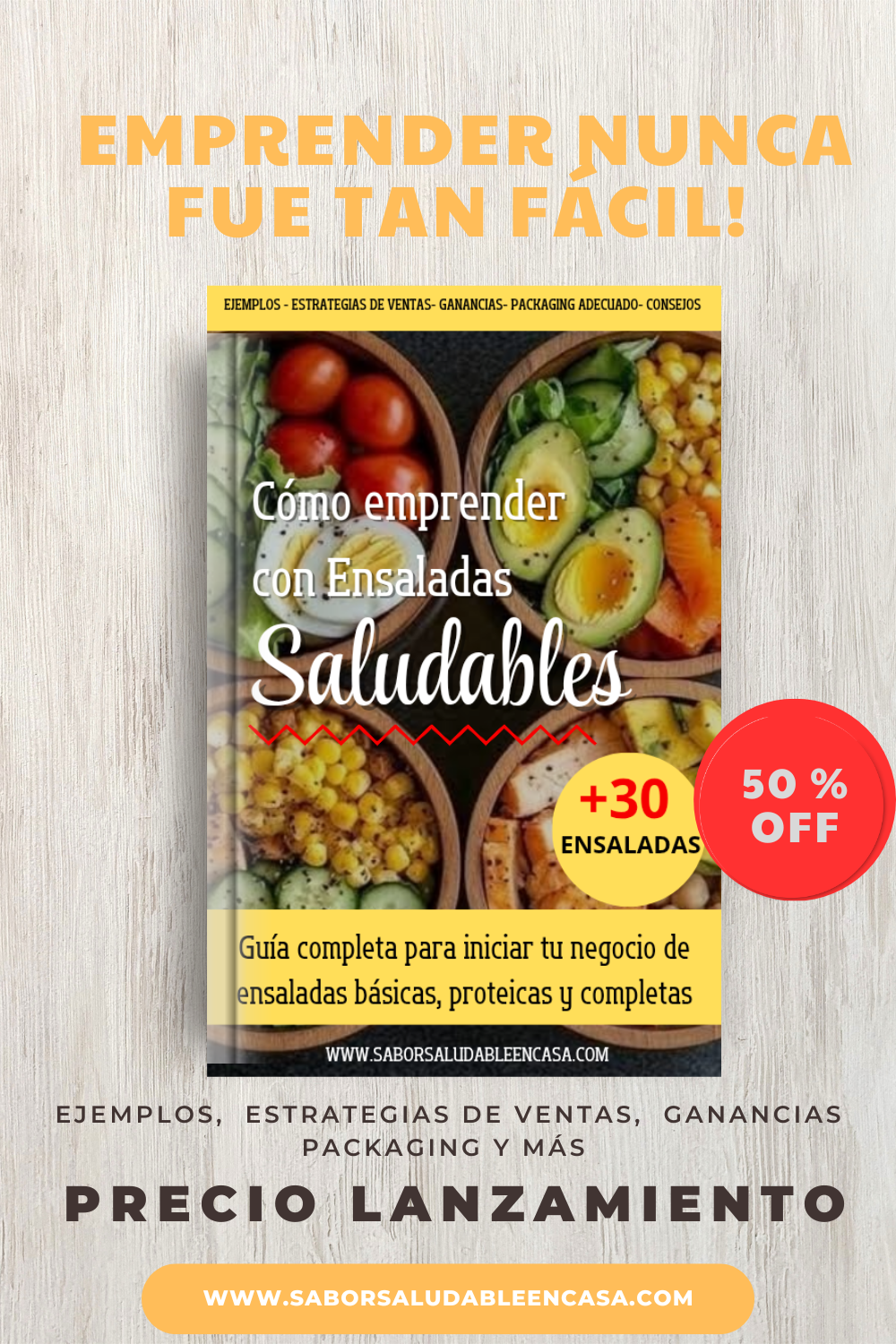 “Del Bowl al Negocio: Emprender con Ensaladas Saludables”