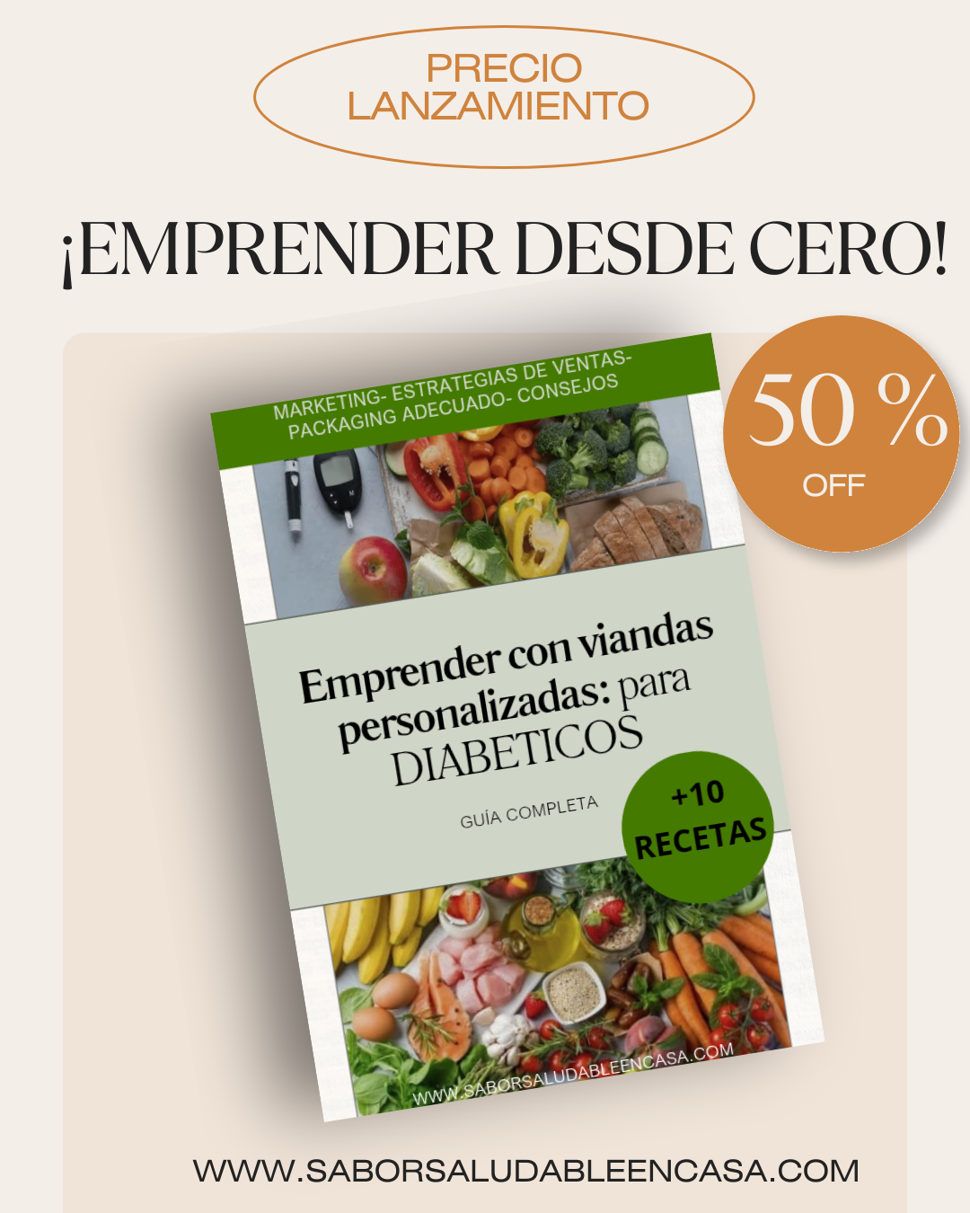 “Negocio Saludable: Cómo Emprender con Viandas Especiales para Diabéticos”