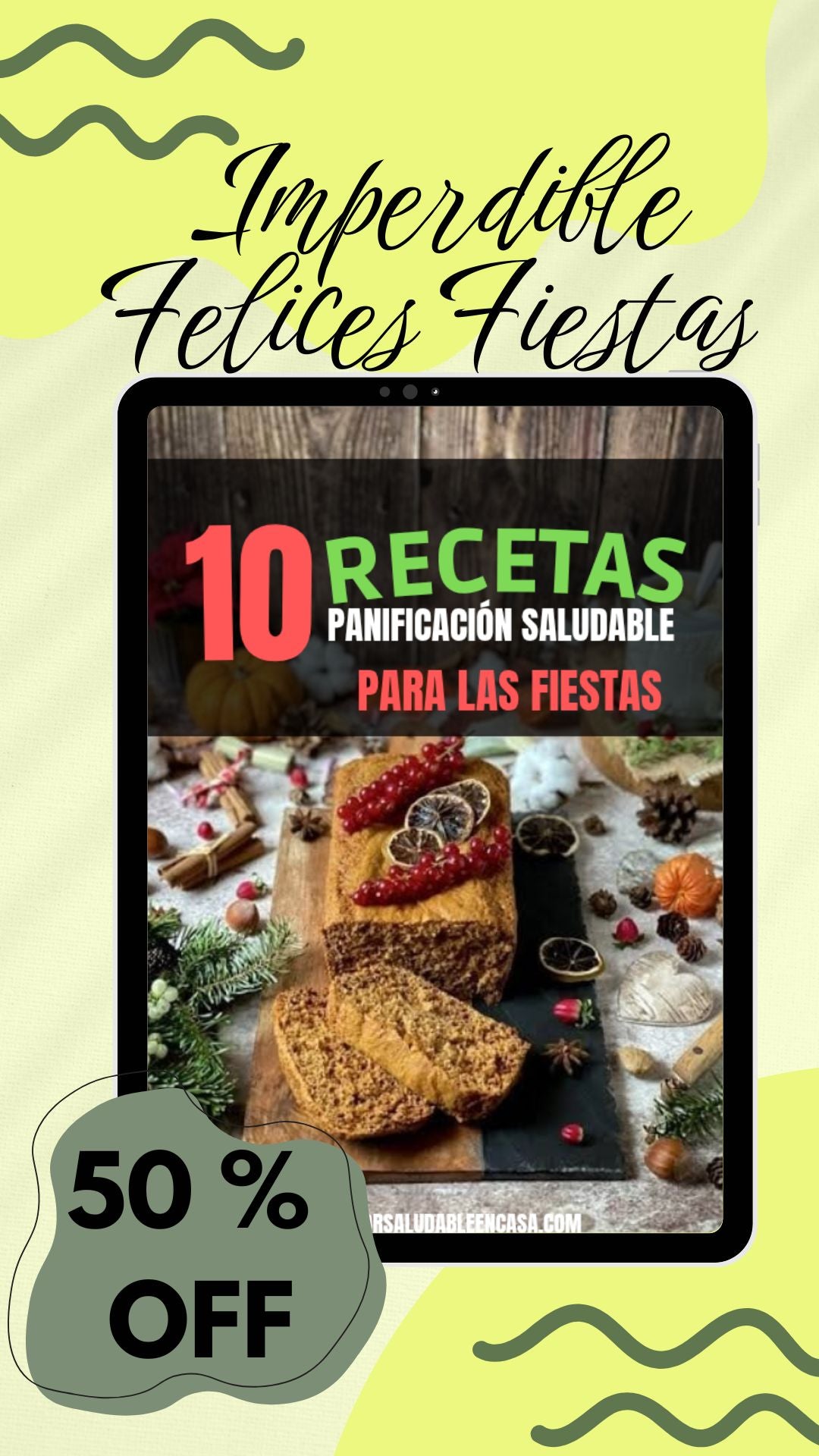 “Navidad en el Horno: Panificación Saludable para Celebrar”